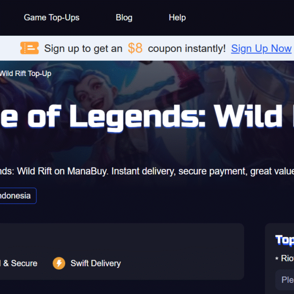 LOL Wild Rift Limited Items Are Available — ManaBuy Top-Up to Enjoy Discounts!