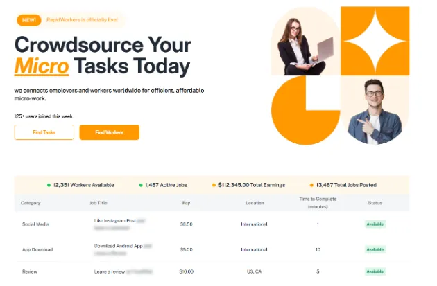 Rapidworkers Boost Your Earnings with Micro Tasks
