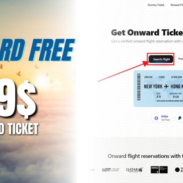 A Traveler's Guide: Securing Onward Tickets for Airport Immigration