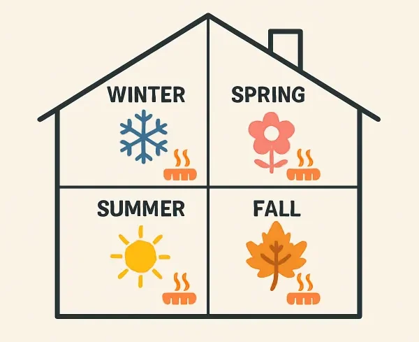How Seasonal Changes Affect Your Home’s Heating System