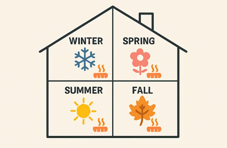 How Seasonal Changes Affect Your Home’s Heating System